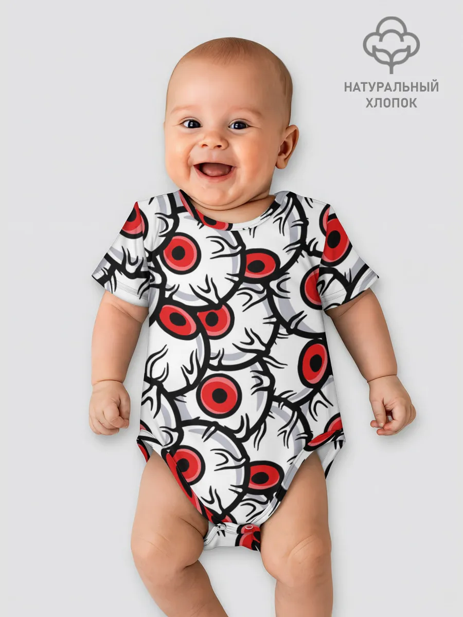 Детское боди / HALLOWEEN EYES / ХЕЛЛОУИН ГЛАЗА