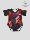 Детское боди / Абстрактные ленты