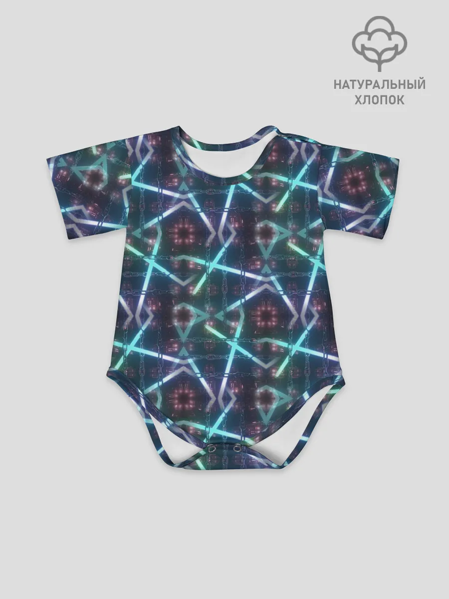 Детское боди / неоновый панк