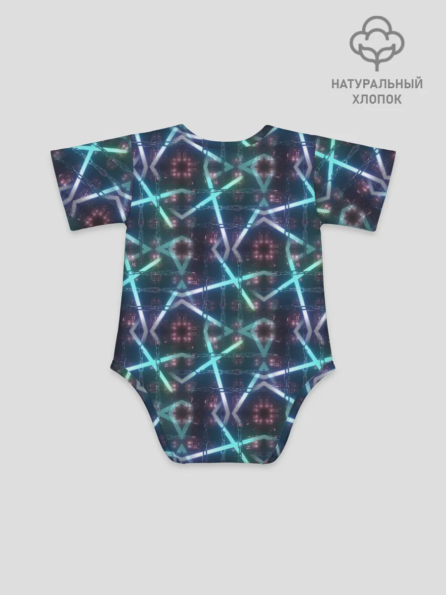 Детское боди / неоновый панк