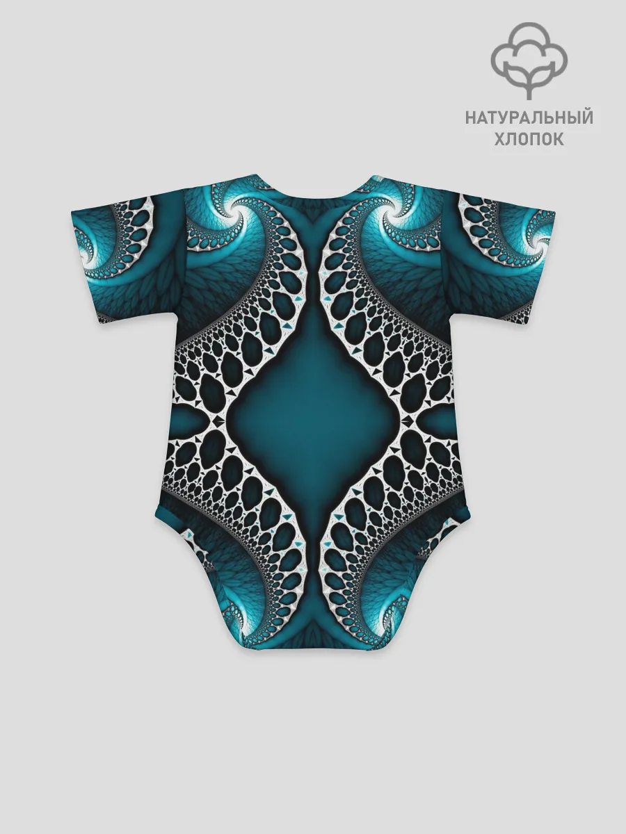 Детское боди / Узор, От Которого Не Отведешь Взгляд