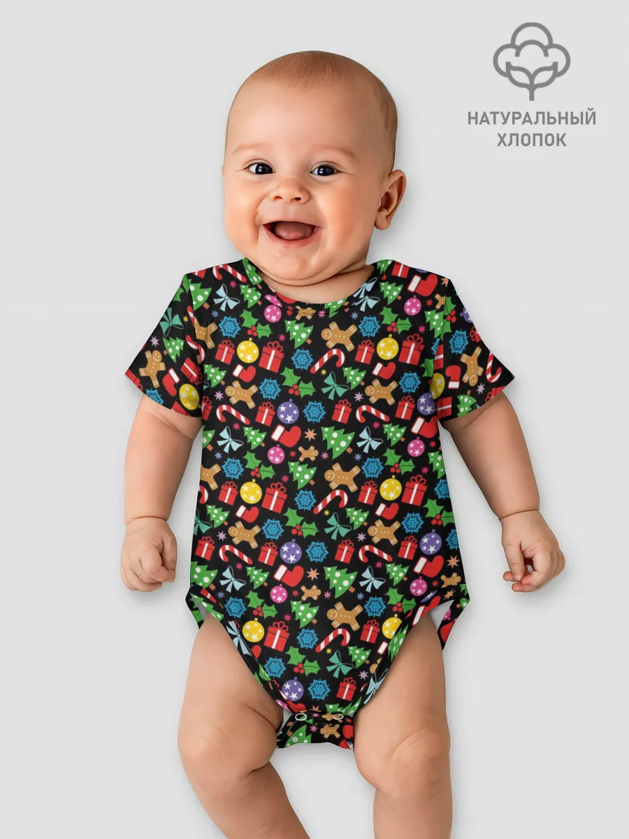 Детское боди / Новогодне-Рождественская Символика