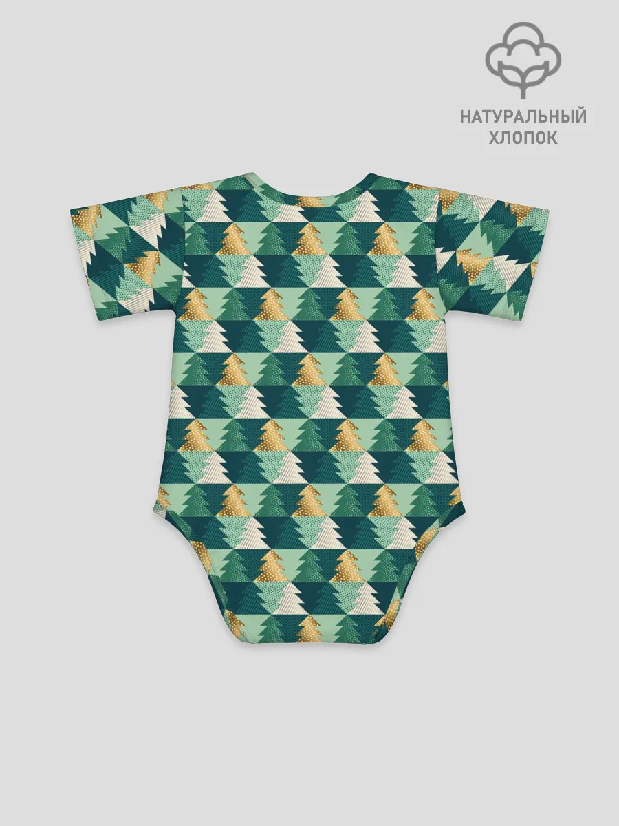 Детское боди / Ёлочный Дизайн