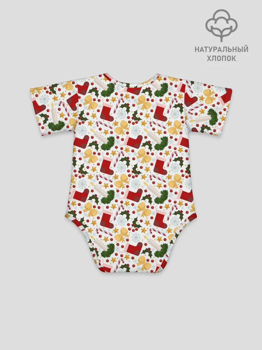 Детское боди / Рождественские Чулки