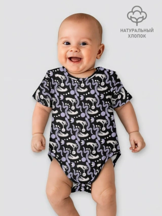 Детское боди / Patern Halloween 21