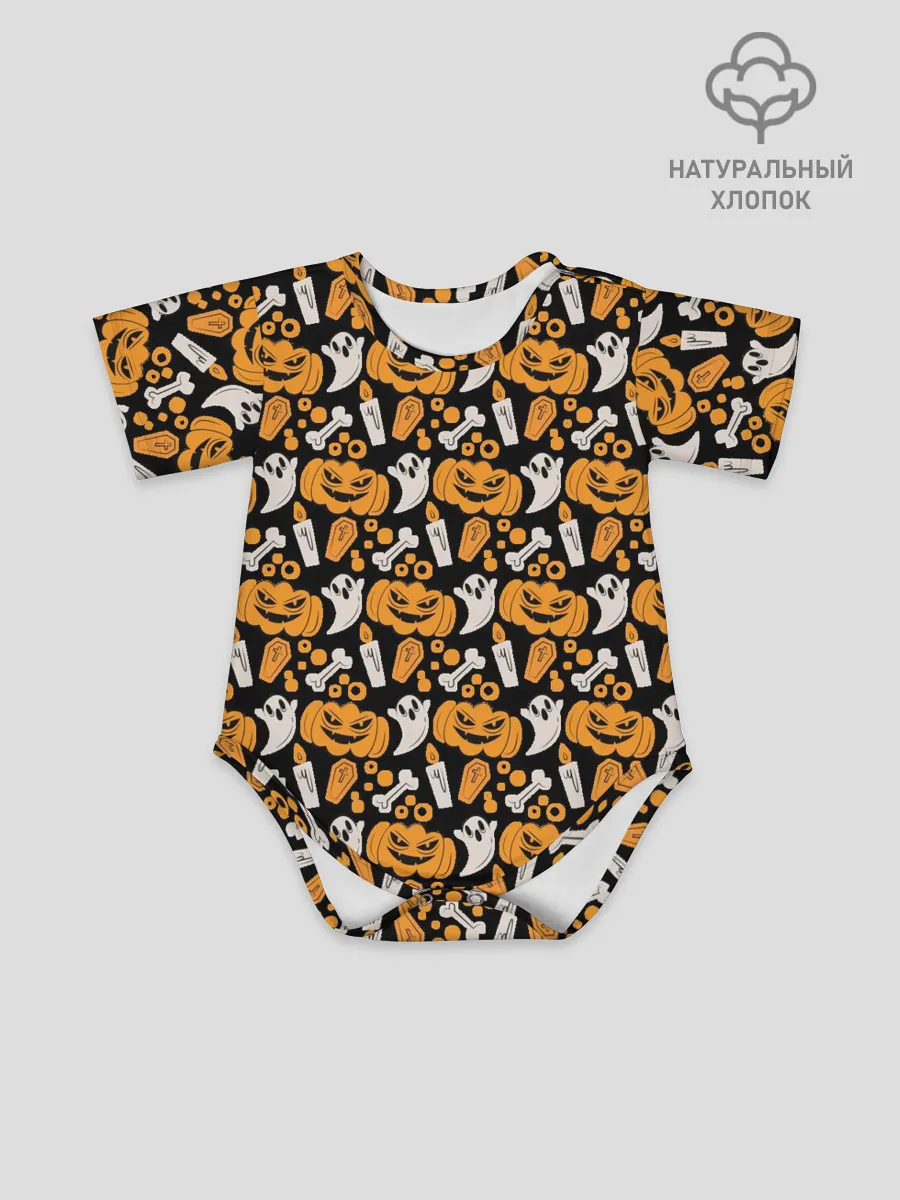 Детское боди / Patern Halloween 22