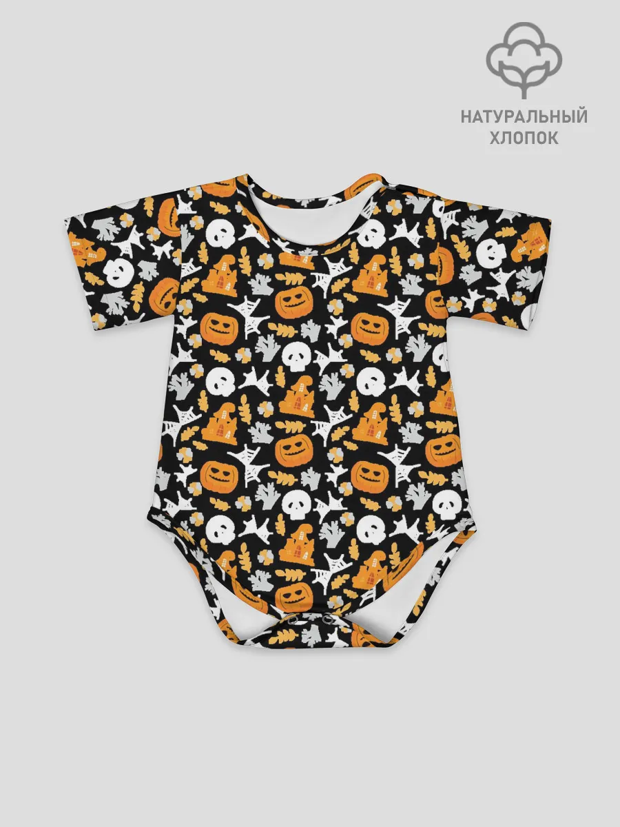 Детское боди / Patern Halloween 23