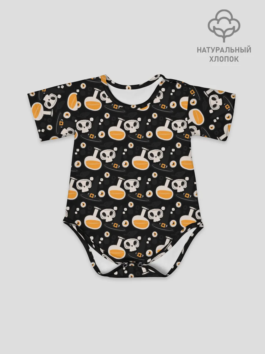 Детское боди / Patern Halloween 15