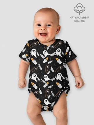 Детское боди / Patern Halloween 16