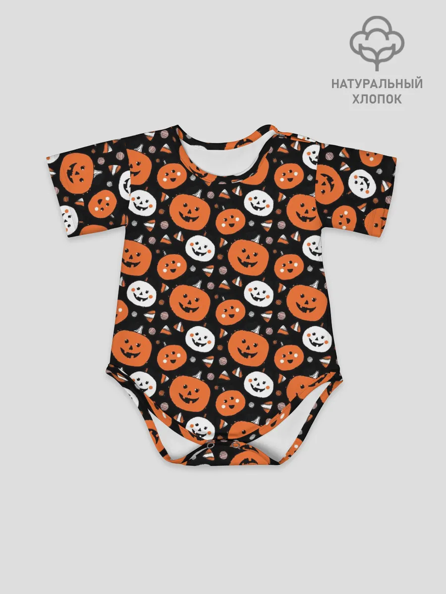 Детское боди / Patern Halloween 17