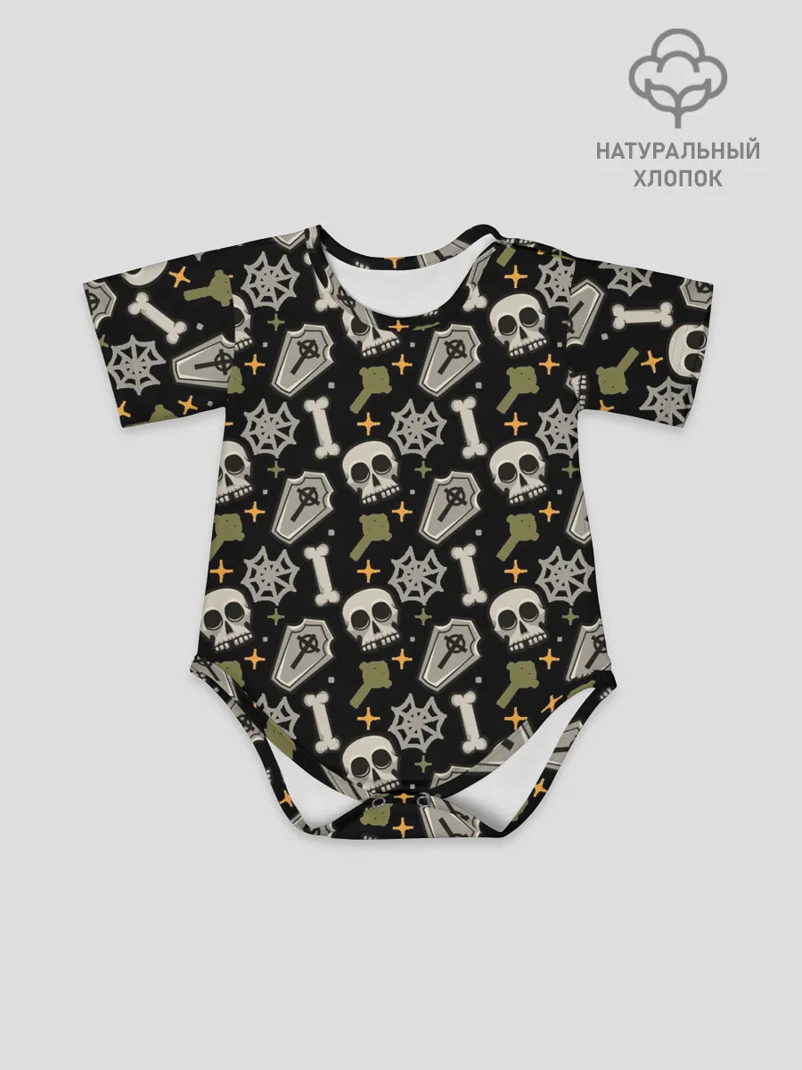 Детское боди / Patern Halloween 18