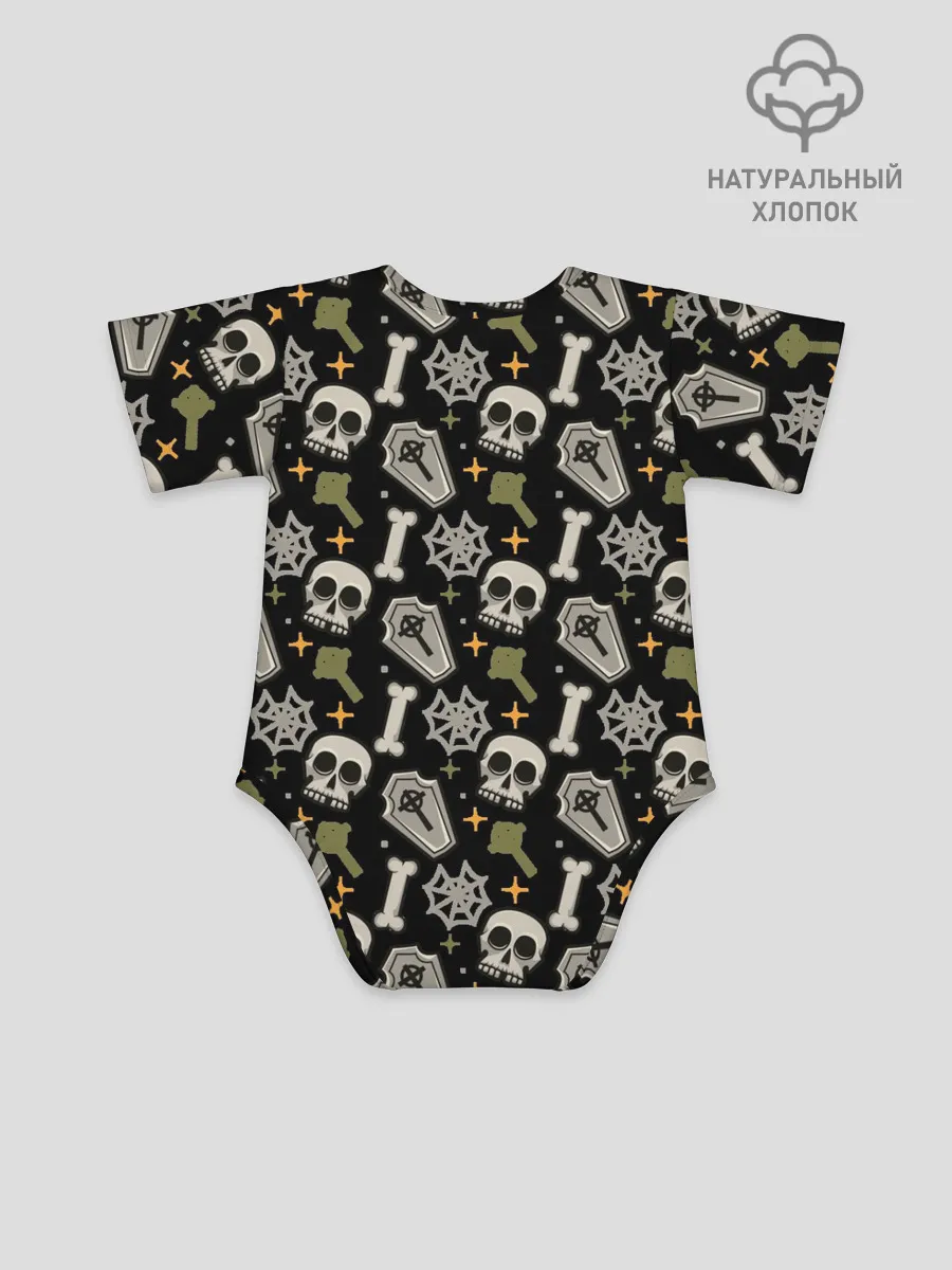 Детское боди / Patern Halloween 18