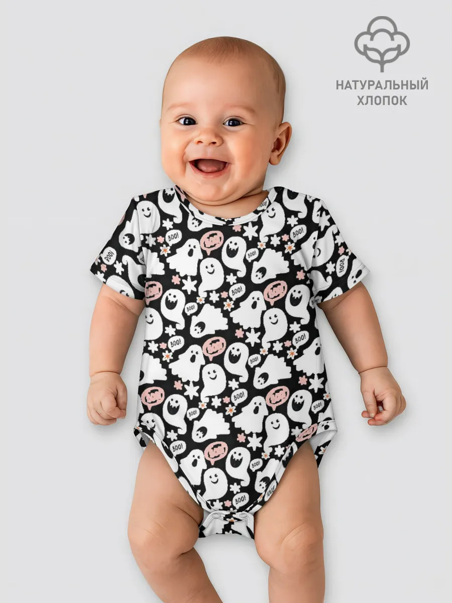 Детское боди / Patern Halloween 19