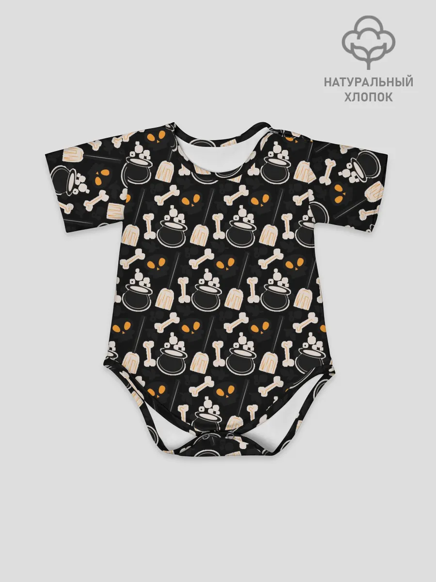 Детское боди / Patern Halloween 14