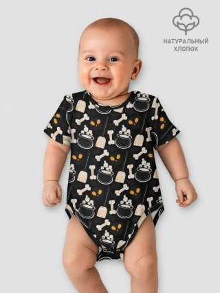 Детское боди / Patern Halloween 14