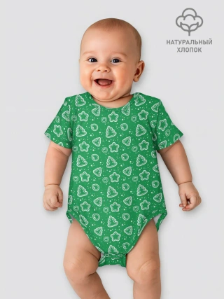 Детское боди / Ёлочки