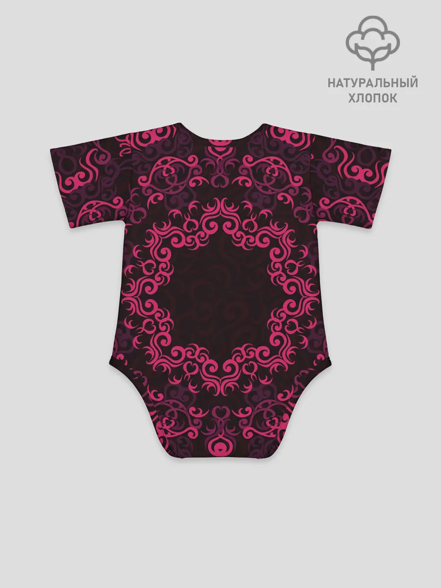 Детское боди / красивый орнамент