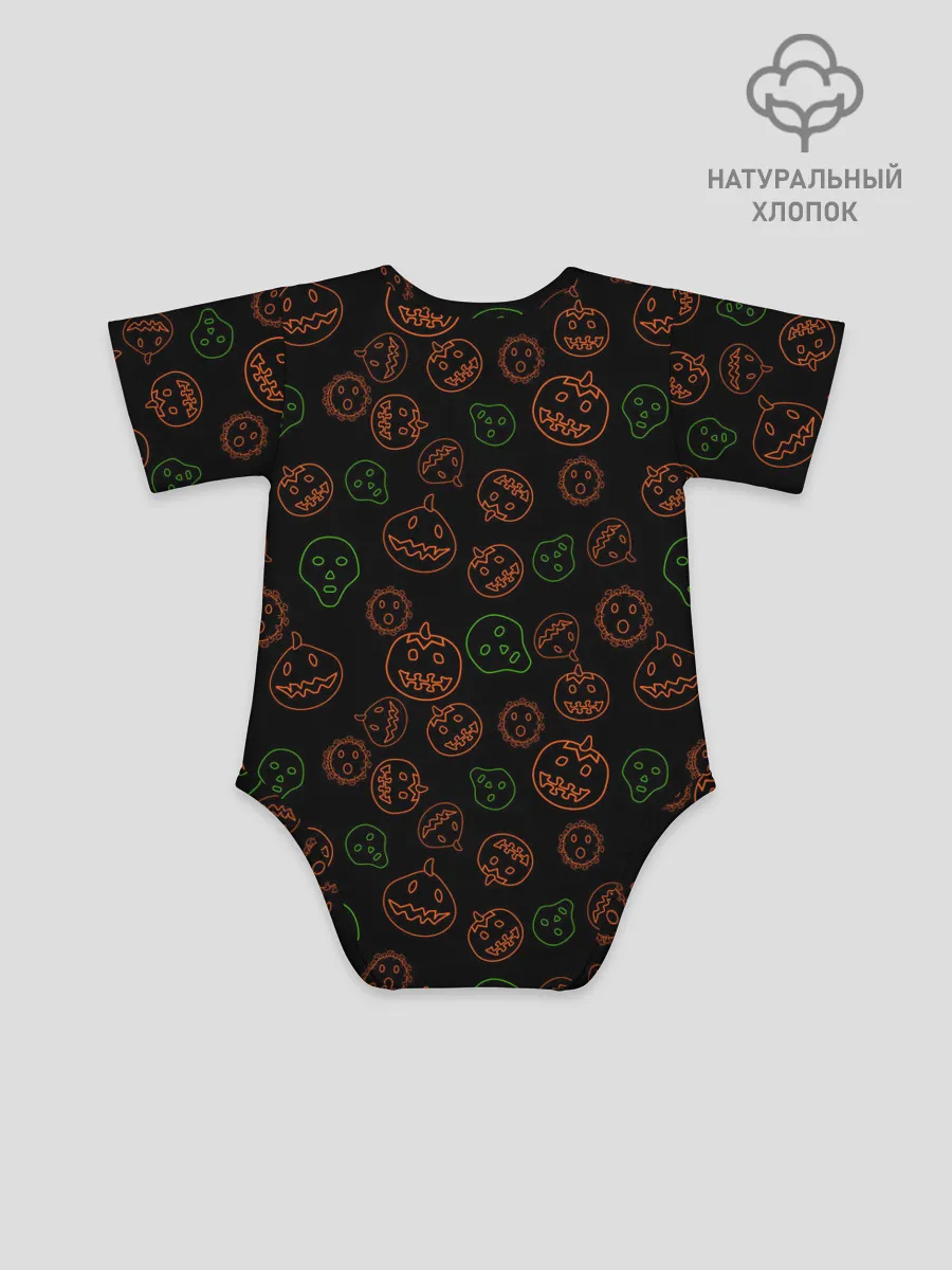 Детское боди / Хэллоуин тыквы и корона
