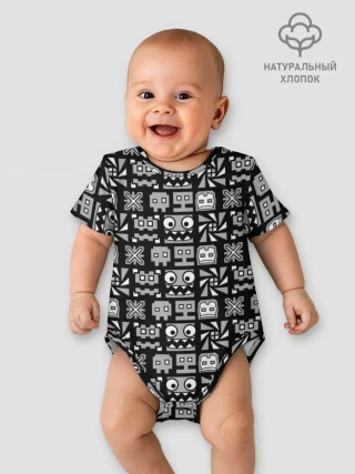 Детское боди / Geometry Dash | Cubes