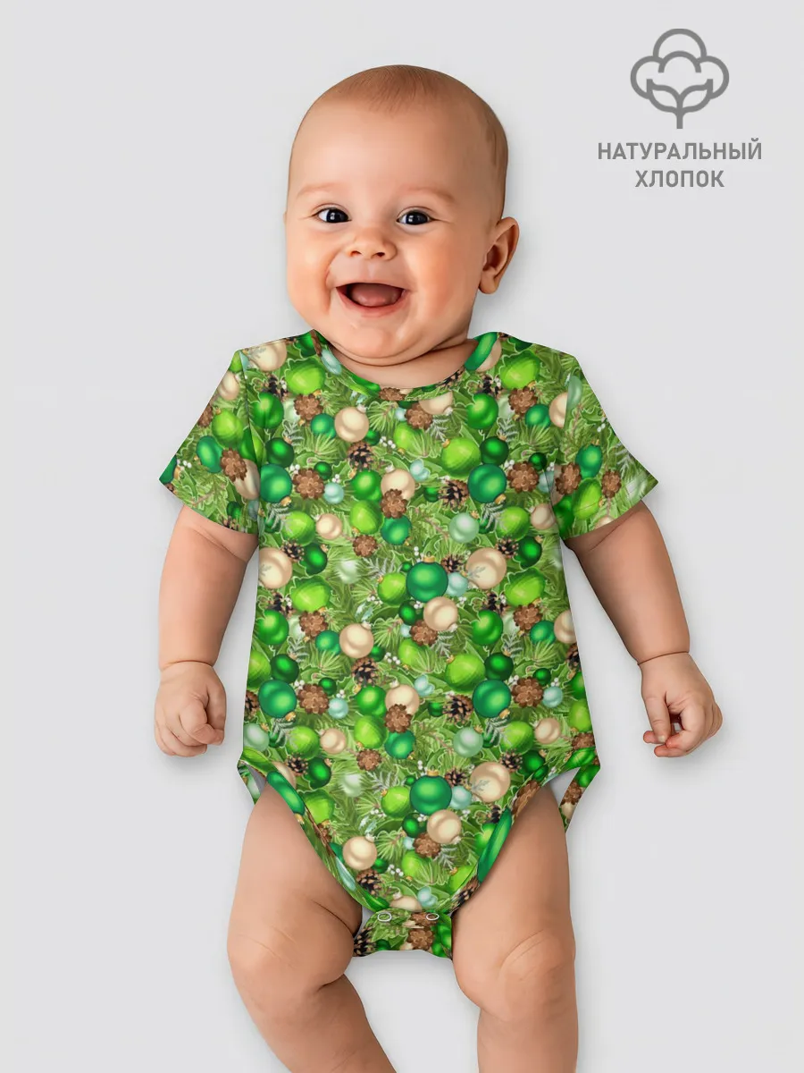 Детское боди / Новогодние Игрушки