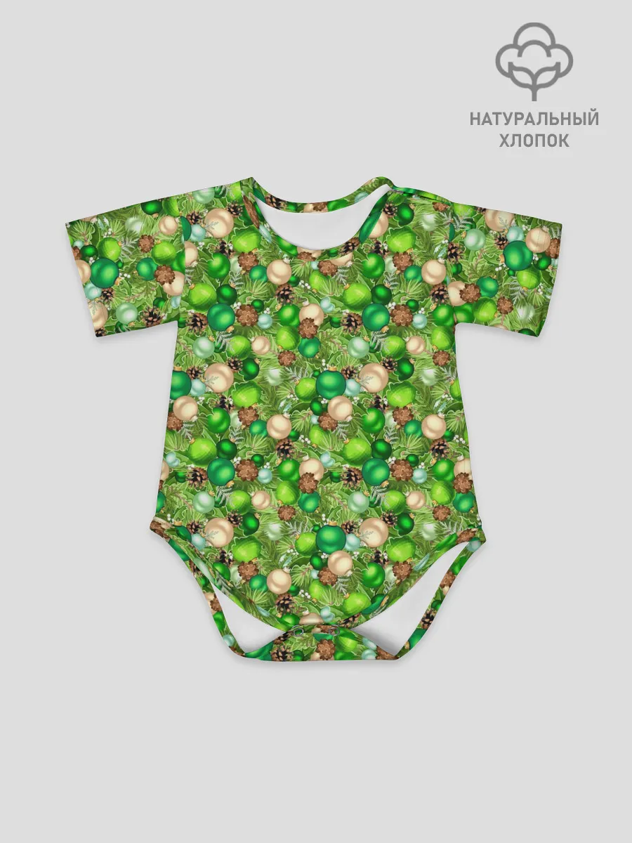 Детское боди / Новогодние Игрушки