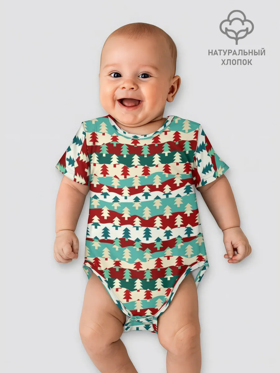 Детское боди / Ёлочки