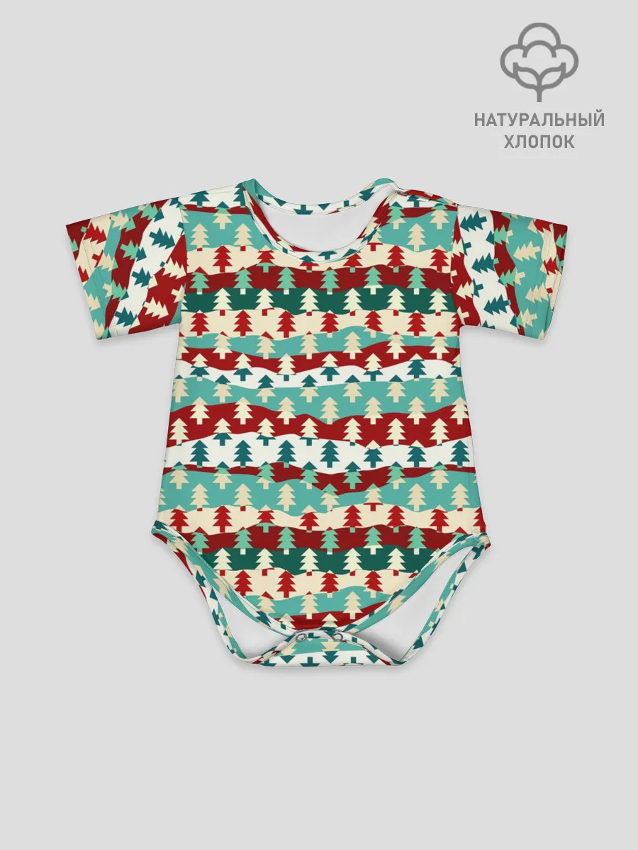 Детское боди / Ёлочки