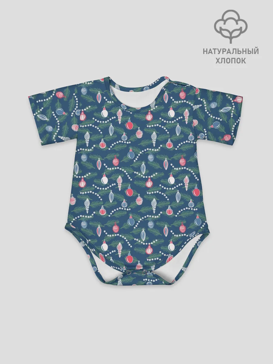 Детское боди / Новогодняя Ёлка