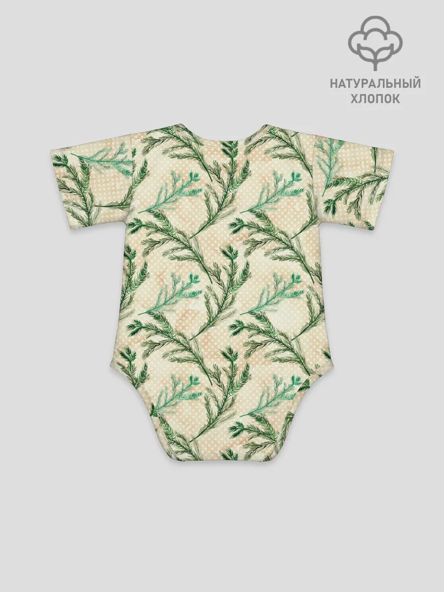 Детское боди / Ель новогодняя