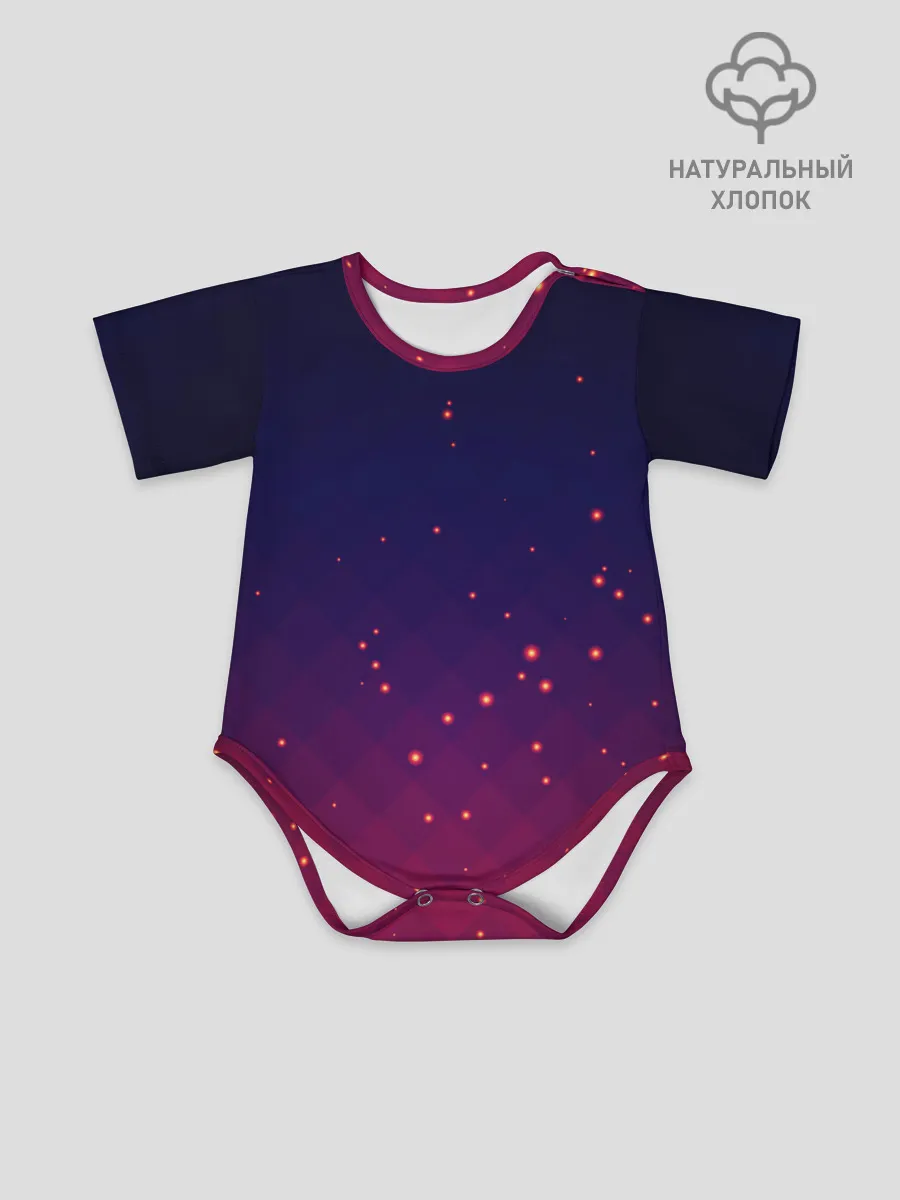 Детское боди / Gradient background