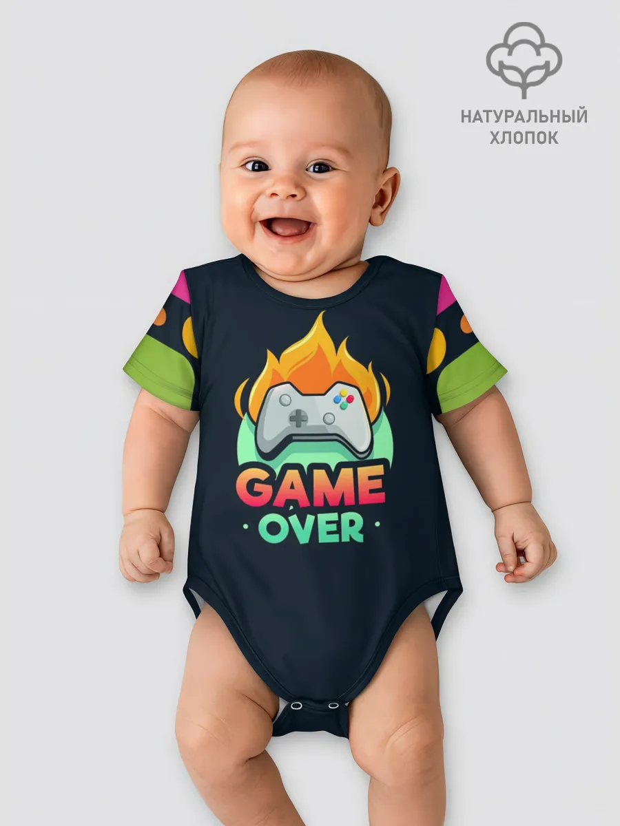 Детское боди / GamePad Over