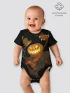 Детское боди / Приветливая тыква на Хэллоуин