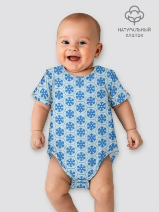 Детское боди / Снежинки