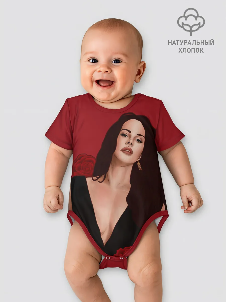 Детское боди / Лана в розах