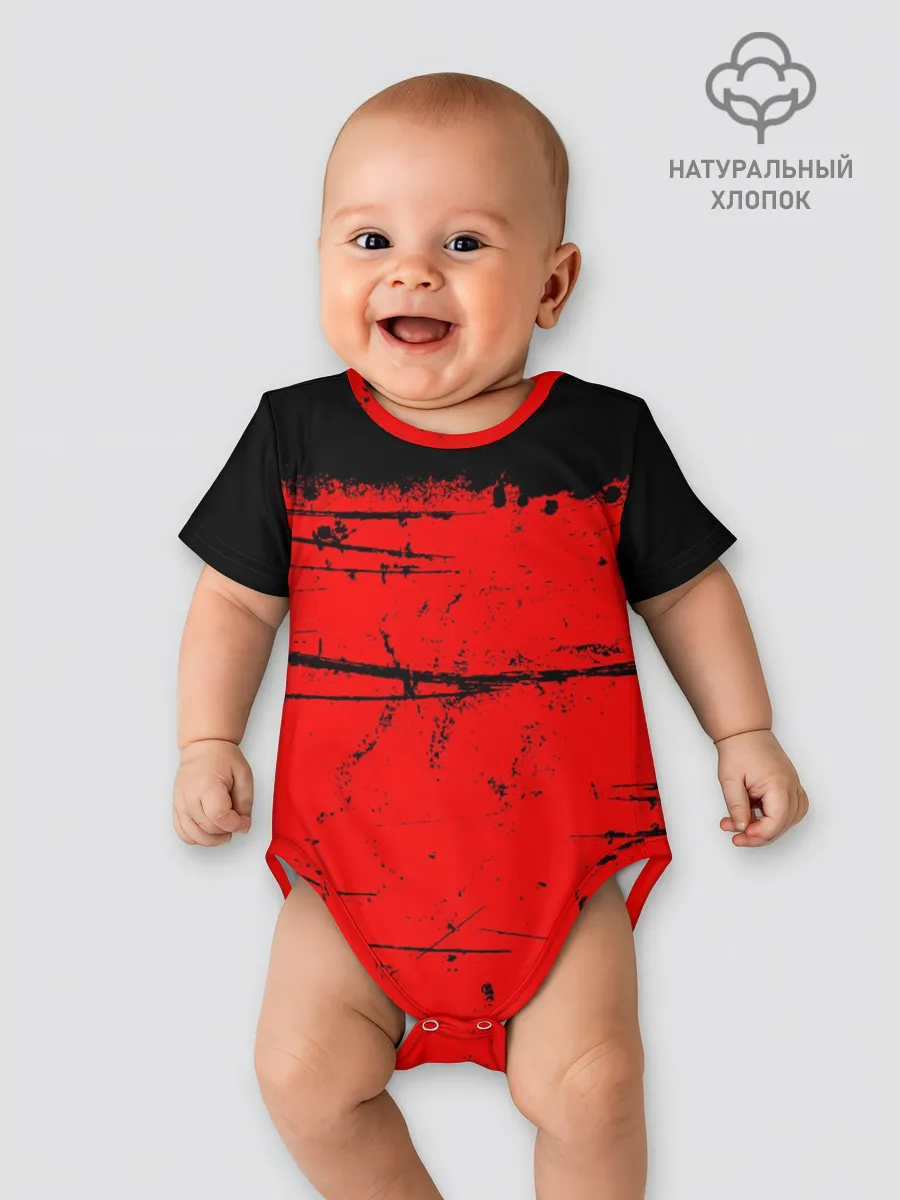 Детское боди / КРАСНЫЙ ГРАНЖ | RED GRUNGE