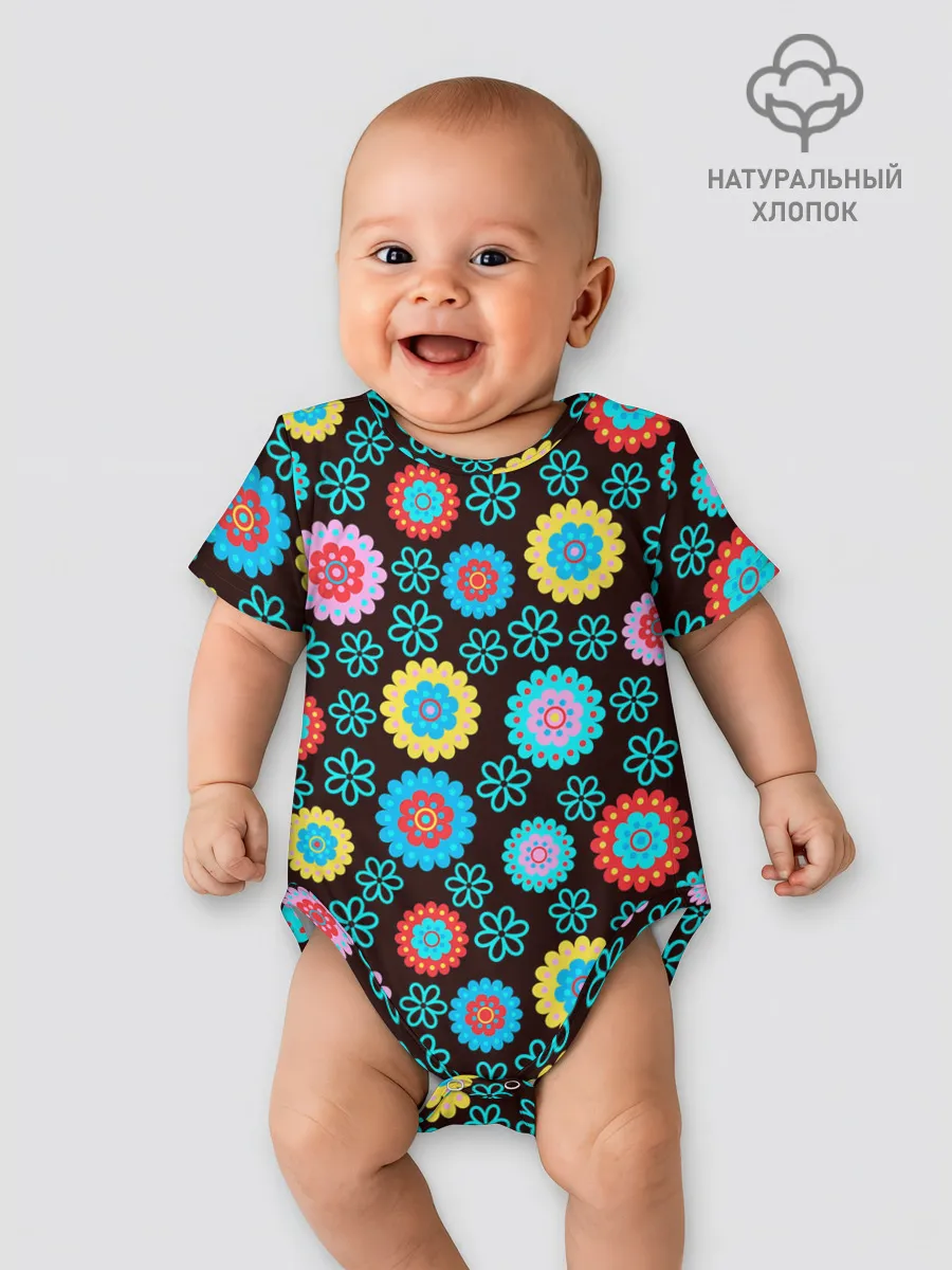 Детское боди / Flоwers