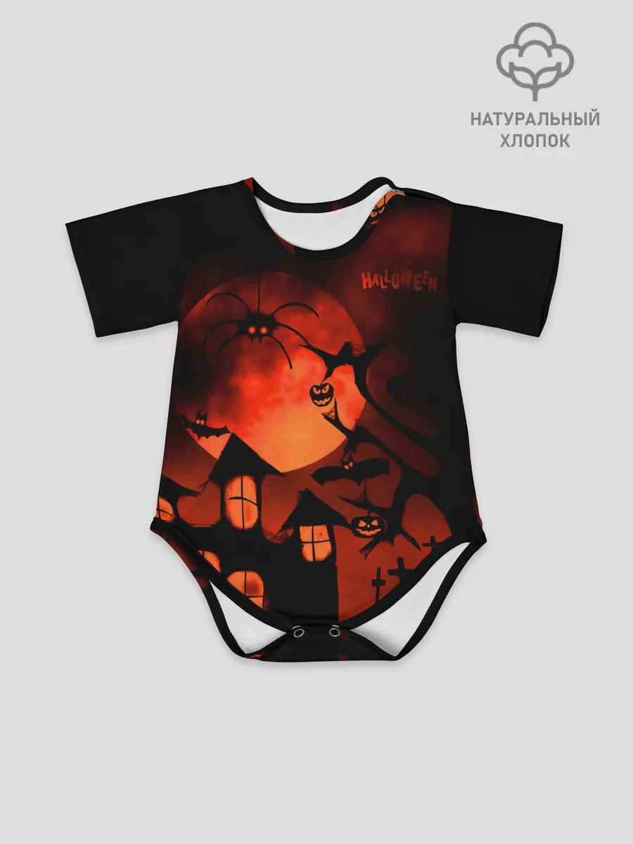 Детское боди / Красная луна на Хэллоуин