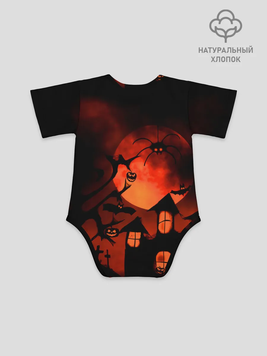 Детское боди / Красная луна на Хэллоуин