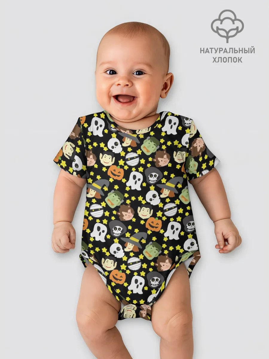 Детское боди / персонажи и хэллоуин