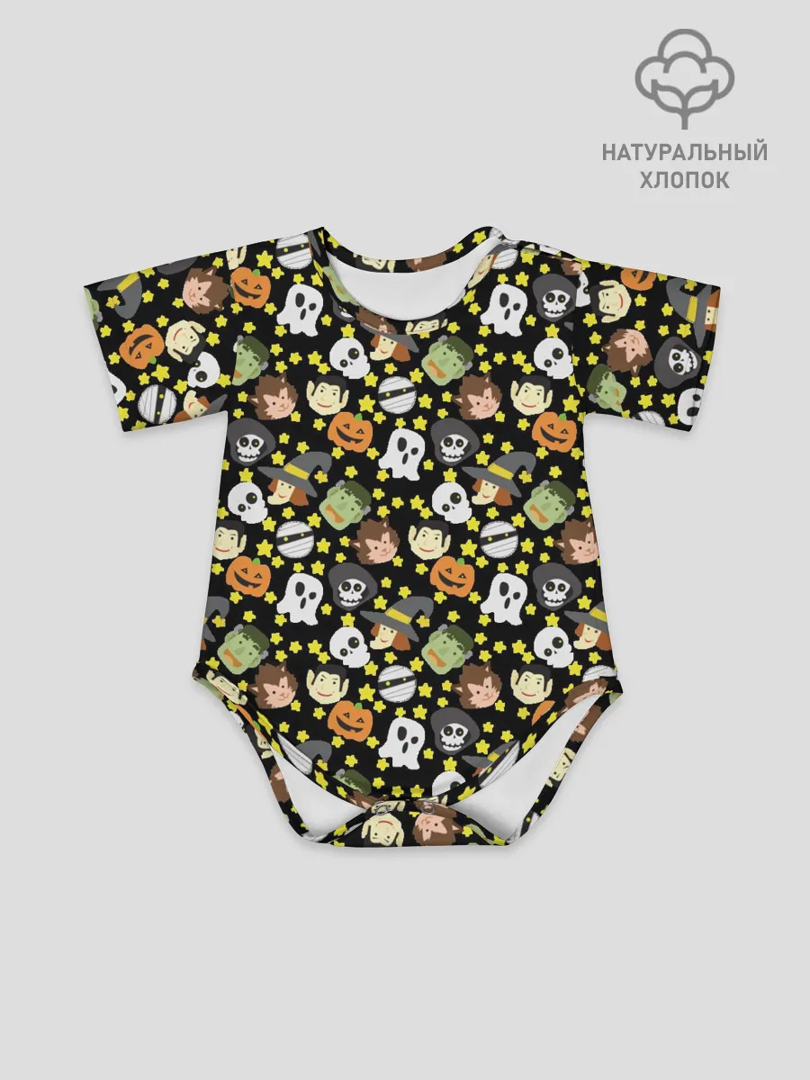 Детское боди / персонажи и хэллоуин