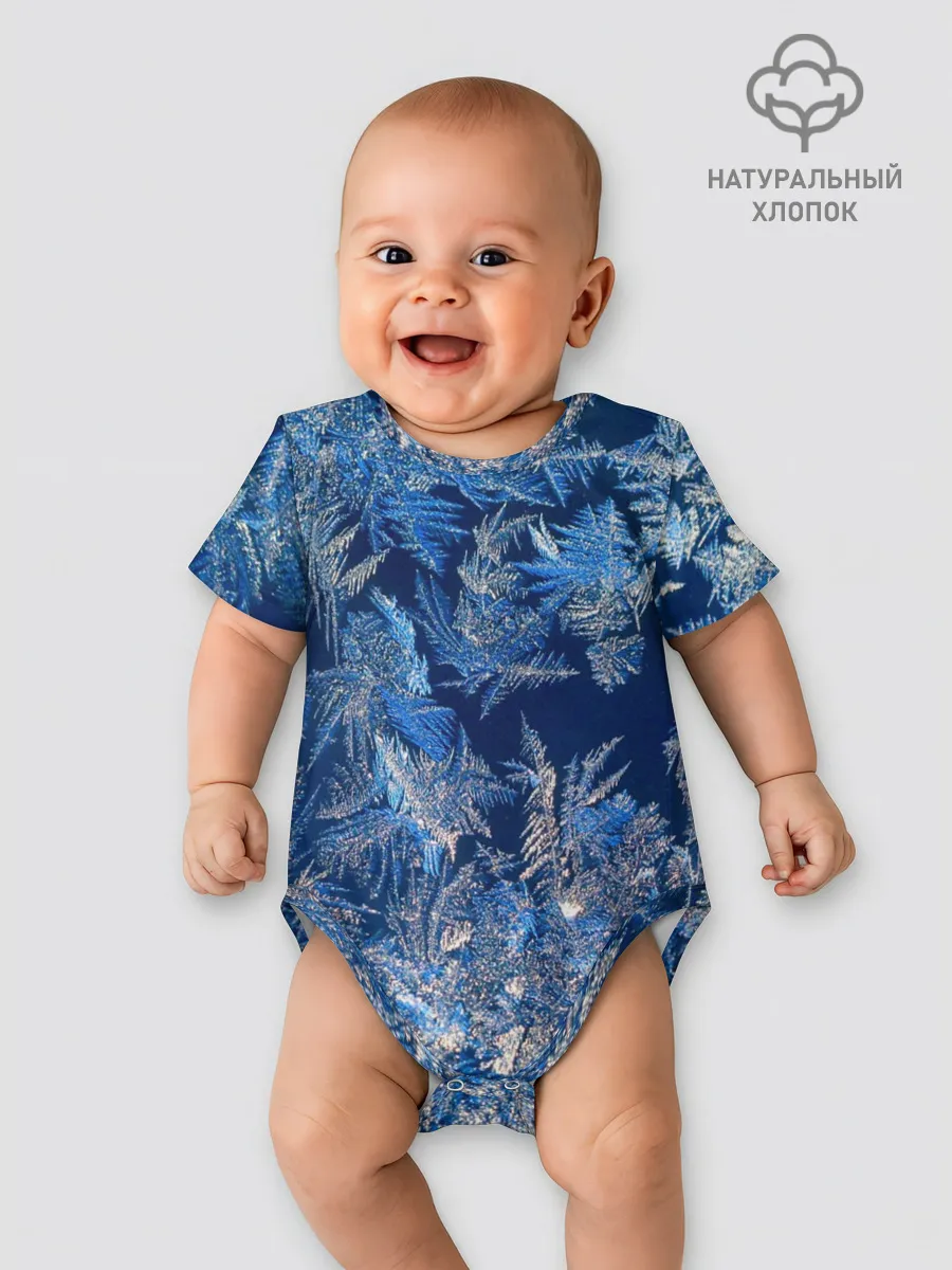 Детское боди / Снежинки макро snowflakes macro