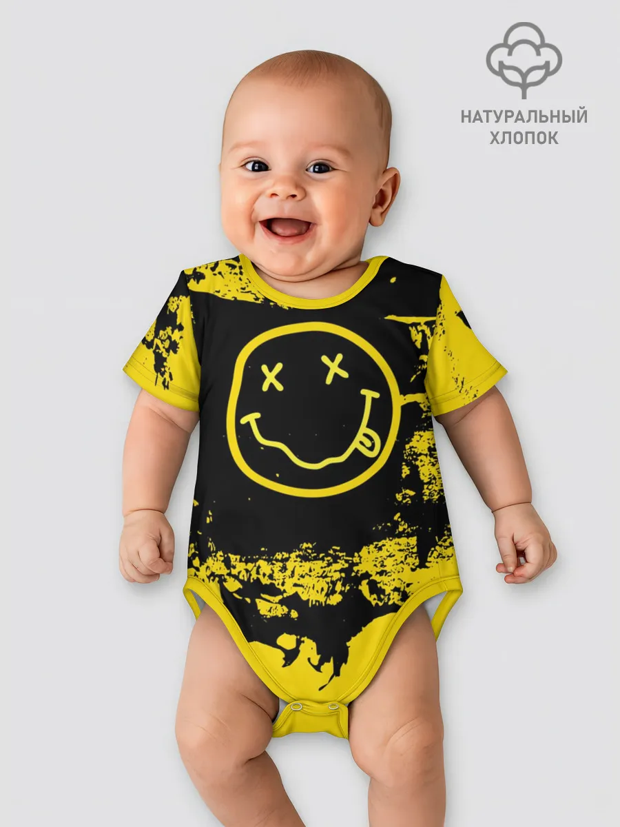 Детское боди / Нирвана Гранж | Nirvana Smile