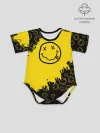 Детское боди / Nirvana Smile | Нирвана Рваный Паттерн
