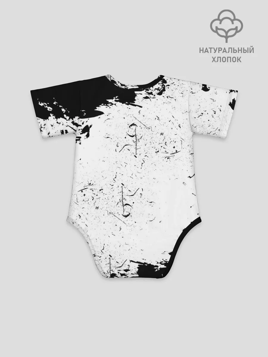 Детское боди / Нирвана Рок Группа Гранж ЧБ | Nirvana