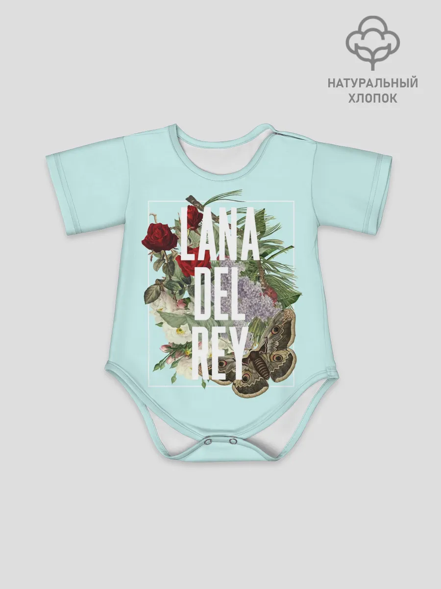 Детское боди / Цветочная Лана