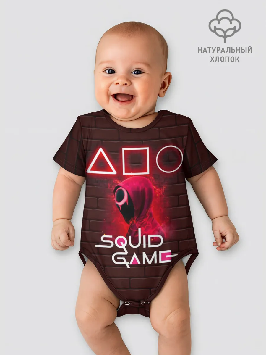 Детское боди / SQUID GAME | ИГРА В КАЛЬМАРА СОТРУДНИК