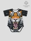 Детское боди / Амурский тигр в ночи