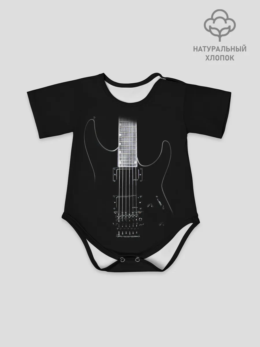 Детское боди / ЧЕРНАЯ ЭЛЕКТРОГИТАРА