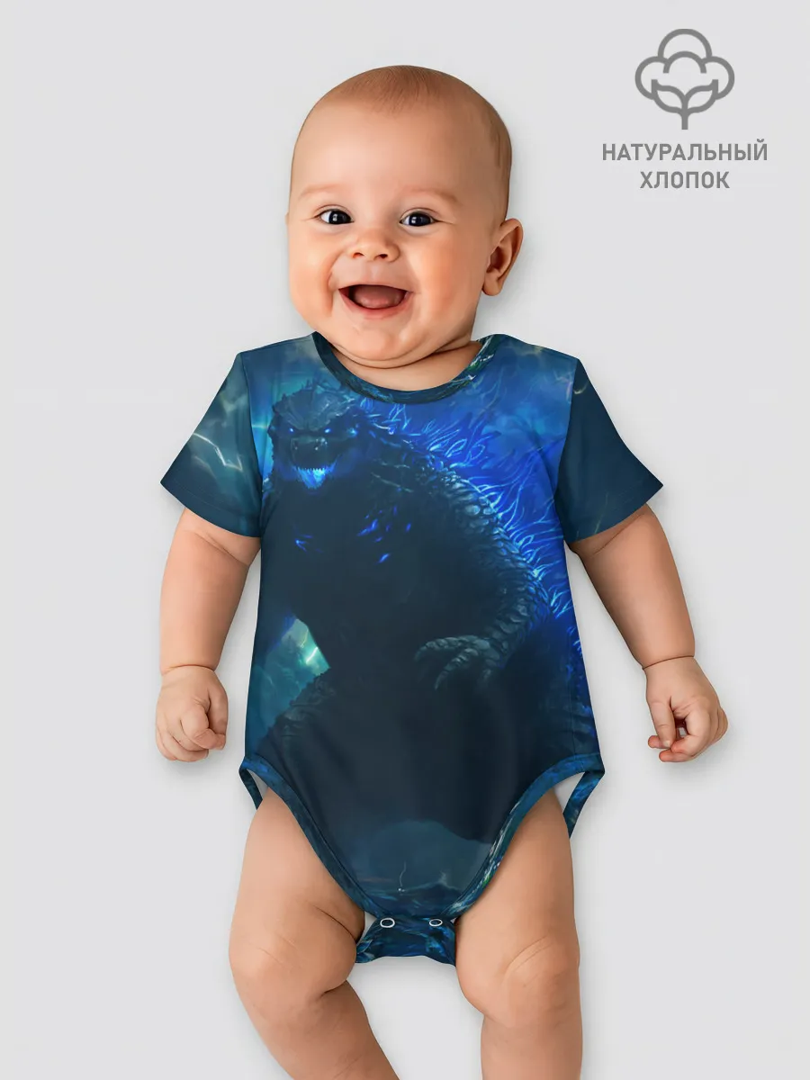 Детское боди / ГОДЗИЛЛА В МОРЕ