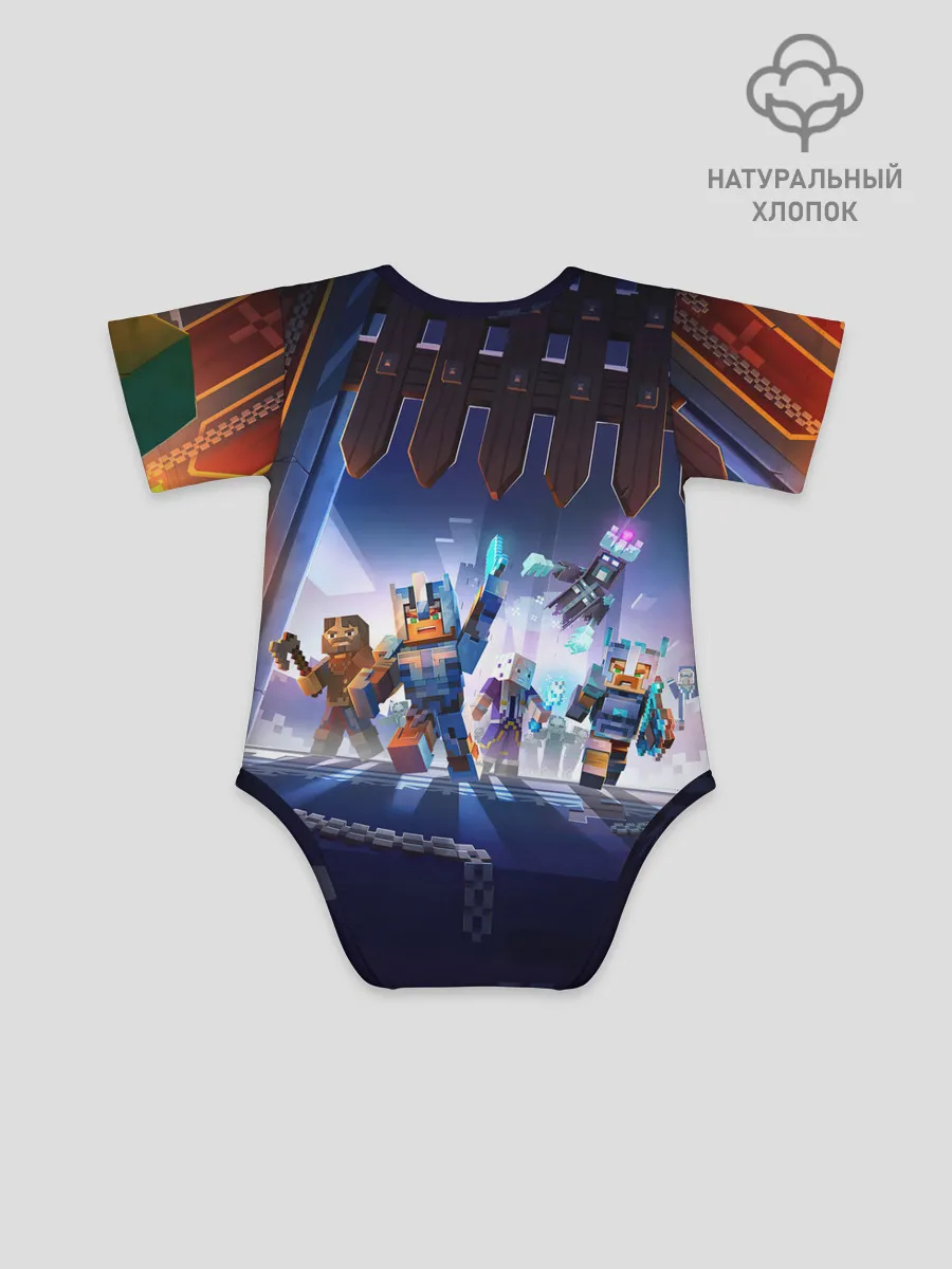 Детское боди / MINECRAFT АРМИЯ КРИПЕРОВ